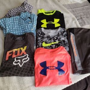 6 Junior Size (L) Mixed Bundle Nike, Under Armour